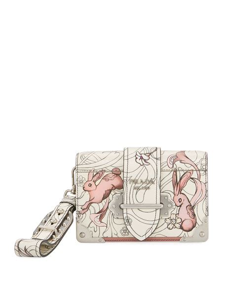 prada cahier bunny|Prada Small Bunny Print Cahier .